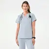 Ropa de trabajo de alta gama para instituciones médicas de belleza, uniformes de esteticista para mujer, uniformes de quirófano, uniformes de doctor y enfermera, impermeables y resistentes a las manchas