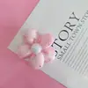 Tela de Pétalos Rosa Dulce de Principios de Verano Flor de Perla Algodón Flor de Cinco Pétalos Accesorios para Tocados Bolsos Accesorios para Ropa