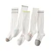 Calcetines de Compresión Deportivos Profesionales para Mujer, Estilo Delgado de Verano, Adecuados para Bádminton, Tenis, Correr y Calcetines Profesionales de Salto de Cuerda de Media Pantorrilla