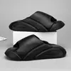 Pantuflas de Verano para Hombre para Exteriores y Interiores con Sensación de Pisar Heces, Sandalias Unisex de Playa Antideslizantes Gruesas para Pareja