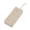 Pedra-pomes Pedra Vulcânica Retangular Dupla Face Pedra para Esfoliar os Pés Esfregador de Pés Pedra para Esfregar os Pés Pedra para Pedicure Esfregador de Mãos Ferramenta para Remoção de Calos na Planta do Pé
