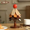 Alfombrilla Aislante para Árbol de Navidad de Gama Alta, Decoración de Mesa, Posavasos Creativo para Ollas Anti-quemaduras de Madera Maciza para Árbol, Regalo de Navidad