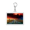 Llavero Acrílico Stranger Things Club del Hacha Eddie Merchandising de Película Colgante de Apoyo Venta al por Mayor Transfronteriza
