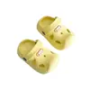 Crocs de Dibujos Animados para Niños y Niñas Bebé Casa Interior Suela Suave Antideslizante Baño Sandalias con Puntera para Niños