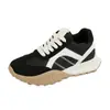 Sapatos Femininos Casuais Novos Versão Coreana Ins 2025 Primavera e Outono Leves Brancos Populares Esportivos Tênis Femininos Tendência F8867