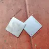 Peça de Vedação Quadrada de Aço Inoxidável Peça de Tampa 304 Plugue para Tubo Quadrado Espessura 1.2-3.0 Acessórios para Móveis Acessórios de Ferragem para Vedação