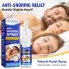 Spray Antirronquidos SEFUDUN Transfronterizo Antirronquidos Ronquidos Portátil Spray Nasal para Sueño Profundo Portátil