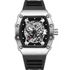 Nuevos Relojes Transfronterizos, Relojes de Cuarzo Personalizados en Forma de Barril, Relojes para Hombre al por Mayor, Resistentes al Agua, Relojes para Hombre de Moda y Tendencia