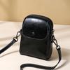 Bolso Pequeño de Piel de Vaca Encerada al Aceite 2026 Nuevo Más Vendido Bolso para Mujer de Moda Tendencia Bolso Cruzado de Alta Gama Cartera para Teléfono Móvil y Monedas