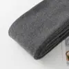 Botas Brancas de Neve Lolita com Veludo Plus Outono e Inverno Meias JK Japonês Espessadas Quentes Camada Base Cobertura para Pés Meias Branco Leitoso