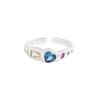 939 Anillo de Circonio Micro-Pavé Estilo K Nicho Diseño de Lujo Accesible Geométrico Versátil Plata Esterlina S925 Textura Femenina