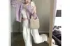 Cárdigan de punto liso estilo coreano para mujer, nueva colección primavera y otoño, estilo suave y delicado, prenda exterior para mujeres petite, ropa de mujer de moda