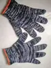 Guantes de Hilo de Algodón de Diez Calibres 500g Resistentes al Desgaste para Obra de Construcción al por Mayor, Guantes de Hilo Protector, Suministros Antideslizantes de Protección Laboral, Hilo de Algodón