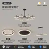 Lámpara de Sala de Estar Italiana de Lujo Ligero de Gama Alta 2025 Nueva Lámpara Principal de Vestíbulo Araña de Techo de Resina Moderna Simple Atmosférica