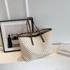 Bolso de mano sencillo y de gran capacidad para mujer, primavera 2025, nuevo bolso de mano de moda para ir al trabajo, bolso de hombro portátil de gran capacidad.