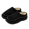 Pantuflas de algodón para hombre, talla extragrande, nuevo estilo otoño/invierno 2026, para uso en interiores y en casa, cálidas y antideslizantes, disponibles para venta al por mayor