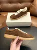 Lujo Ligero Piel Genuina Retro Zapatos Forrest Gump STN Diseño de Bloques de Color Multicolor Suela de Goma Uso Diario en la Calle Zapatos Casuales de Moda para Pareja