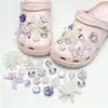 Zuecos Lindos y de Moda Estilo Ins Accesorios DIY Hebillas de Zapato Desmontables Flor de Zapato de Ballet Dibujos Animados 3D Accesorios