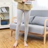 Leggings Modales Ropa Exterior para Mujer Otoño e Invierno Terciopelo Grueso Talla Extra Grande Nueve Puntos Cintura Alta Adelgazantes Cálidos