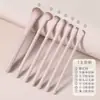 Conjunto de Pincéis de Maquiagem Dia de Primavera Flor de Pessegueiro: Pincel para Blush, Pincel para Sombra, Pincel para Contorno e Esfumar Base, um Conjunto de Pincéis de Ferramentas de Beleza