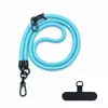 Goma para cordón de teléfono móvil de 10 mm de grosor, cuerda ajustable en diagonal, clip para teléfono móvil, cordón anti-pérdida, cordón para cuello