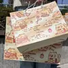 Lindo Bolso de Mano de Tamaño Pequeño Bolsa de Regalo Bolsa de Papel Grande Exquisita Estilo Ins Temporada de Graduación Embalaje para Regalo de Cumpleaños Compañero