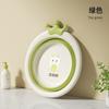 Jq Jingqi Lavabo Plegable para Bebés y Niños, Lavabo Pequeño Especial para Recién Nacidos, Juego de Tres Piezas