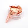 Joias para Unhas Transfronteiriças Série Japonesa Folha de Ouro Fragmentos de Papel Ouro Rosé Lâmpada LED Esmalte em Gel Decoração