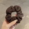Goma para el pelo dulce floral estilo bosque para mujer, coleta suave y de alta gama estilo coreano, cuerda grande para el pelo, accesorio para el pelo de Ins, accesorio para la cabeza