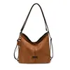 Bolso grande de estampado de leopardo, artístico y moderno, estilo coreano, nuevo bolso de mano de moda para mujer, bolso de hombro y bolso cruzado casual versátil