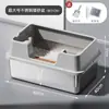 Bandeja de arena para gatos de acero inoxidable, estilo abierto, de lados altos, extragrande, anti-salpicaduras, profundizada, inodoro para gatos semicerrado, accesorios para mascotas
