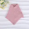 Bufanda Triangular para Mujer de Otoño e Invierno, Bufanda de Cuello de Punto Cálida, Cubrecuellos de Moda, Cuello Falso Decorativo para Suéter, Gama Alta