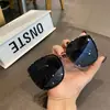 Gafas de Sol Polarizadas Nuevas 2025 Estilo Coreano para Mujer Moda Marco Off-White Gafas Mismo Estilo que Bibi Celebridad de Internet