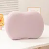 Almohada de dibujos animados, almohada con forma de gato de espuma viscoelástica, diseñada para adultos para dar soporte a la columna cervical y ayudar al sueño, adecuada para estudiantes y niños, y previene el colapso durante las siestas