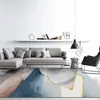 Alfombra de estilo nórdico ins, alfombrilla moderna minimalista para dormitorio, sala de estar, manta para mesa de café, alfombra grande de cobertura total, alfombra de cama de red popular para el hogar