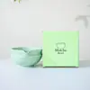 Tigela de matcha japonesa de fábrica com boca nova especial transfronteiriça para chá Bai Benli cerâmica cor de matcha esmalte de forno