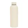 Copo Térmico Pequeno Estilo Americano Aço Inoxidável 304 Pintura Emborrachada Garrafa de Água Esportiva 500ml Copo de Água Fria para Exterior com Alça