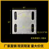 Piezas Incrustadas de Placa de Acero Galvanizado, Placas de Acero Incrustadas, Placas de Acero Galvanizado, Bases de Tubería de Acero, Conectores de Estructura de Acero para Ingeniería de Fachadas