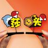 Los Alrededores de Sun Yingsha Wang Chuqin Deberían Ayudar a los Accesorios de Atmósfera para la Cabeza de Sha Animar Diadema Creativa Abanico Fan Zhendong Wang Manyu