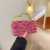 Moda Popular Versátil Transfronteriza Otoño 2026 Bolso Texturizado con Cadena Bolso Casual para la Noche