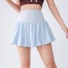 Nueva Falda Corta de Capullo de Flor para Mujer 2025 Verano Nueva Cintura Alta Estilo Ballet Esponjoso Falda Deportiva Tenis
