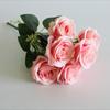 Ramo de Peonías Rosas de Alta Gama, Flor Falsa, Arreglo Floral Artificial, Decoración para Sala de Estar, Arreglo Floral, Flor de Seda, Arreglo Floral con Clase