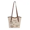 Moda Transfronteriza Bolso Cubo Portátil para Mujer 2025 Invierno Nuevo Bolso de Hombro Estampado en Color de Contraste Textura de Alta Calidad Bolso de Axila
