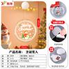 Luminoso feliz natal carta led lanterna pingente natal janela atmosfera decoração decoração pendurado ornamento
