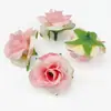 Capullos de Rosa Pequeños Simulados Cabezas de Flores de Tela de Seda Materiales para Manualidades de Guirnaldas Accesorios para el Cabello Accesorios para Arreglos Florales de Pared de Fondo de Boda Suelo