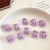 Mini pinzas para el cabello con agarre pequeño, pinzas para el cabello esmeriladas, pinzas laterales para cabello trenzado, tocados, flecos, flecos, pinzas para el cabello con flecos