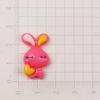 Conejo bizcocho en forma de corazón diy material para accesorios para el cabello de niños accesorios de resina fábrica directa funda de teléfono accesorios de epoxi