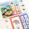 Libro Tranquilo Juguetes Transfronterizos Libro Ocupado para Bebé Montessori Libro Desprendible DIY Hecho a Mano Juguetes Educativos para Niños de Jardín de Infancia