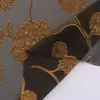 Vestido de Gasa de Verano Decorado con Tejido Catiónico Cortado Camisa Suave Falda Ligeramente Transparente
