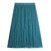 Falda de Running Plisada Multicolor de Talla Grande para Mujer, Elástica de Cintura Alta 61145 Talla Extra Grande, Moderna Elegante